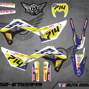 קיט מדבקות ל Sherco SE SEF 2017-2024 V8