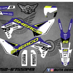 קיט מדבקות ל Sherco SE SEF 2017-2024 V9