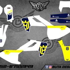 קיט מדבקות ל Husqvarna Enduro 2017-2019 Motocross 2016-2018 V97