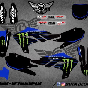 קיט מדבקות ל Yamaha YZF 450 2019-2022 YZF 250 2020-2023 V84