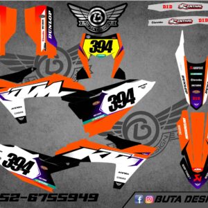 קיט מדבקות ל KTM SXF 2023-2025 EXC 2024-2025 V31