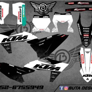 קיט מדבקות ל KTM SXF 2023-2025 EXC 2024-2025 V42