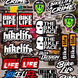 מדבקות לוגו Bikelife
