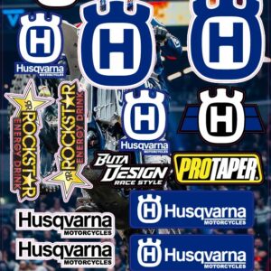 מדבקות לוגו Husqvarna