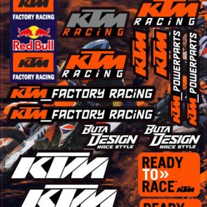 מדבקות לוגו KTM
