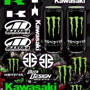 מדבקות לוגו Kawasaki