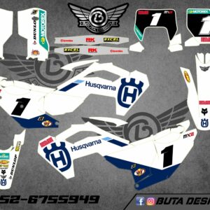 קיט מדבקות ל Husqvarna Enduro 2024 Motocross 2023-2024 V21