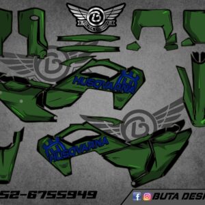 קיט מדבקות ל Husqvarna Enduro 2024 Motocross 2023-2024 V22