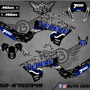 קיט מדבקות ל Yamaha Tenere 700 2020-2024 V31