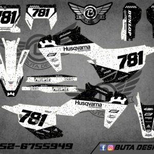 קיט מדבקות ל Husqvarna Enduro 2020-2023 Motocross 2019-2022 V102