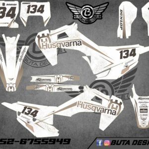 קיט מדבקות ל Husqvarna Enduro 2020-2023 Motocross 2019-2022 V113