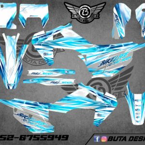 קיט מדבקות ל Husqvarna Enduro 2020-2023 Motocross 2019-2022 V116