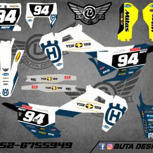 קיט מדבקות ל Husqvarna Enduro 2020-2023 Motocross 2019-2022 V93