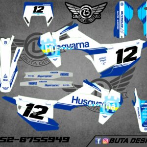 קיט מדבקות ל Husqvarna Enduro 2020-2023 Motocross 2019-2022 V96