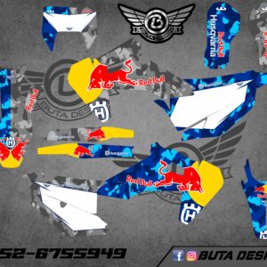 קיט מדבקות ל Husqvarna Enduro 2020-2023 Motocross 2019-2022 V97