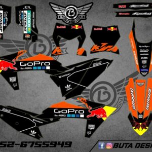 קיט מדבקות ל KTM SXF 2023-2025 EXC 2024-2025 V61