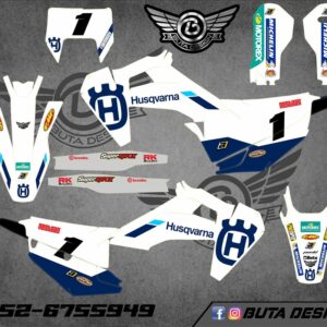 קיט מדבקות ל Husqvarna Enduro 2020-2023 Motocross 2019-2022 V121
