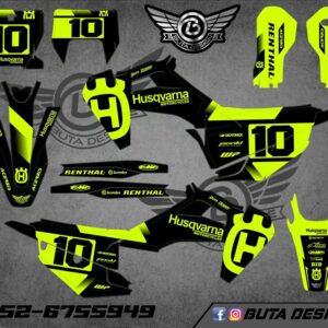 קיט מדבקות ל Husqvarna Enduro 2020-2023 Motocross 2019-2022 V124