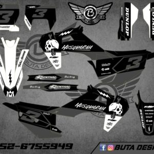 קיט מדבקות ל Husqvarna Enduro 2020-2023 Motocross 2019-2022 V127