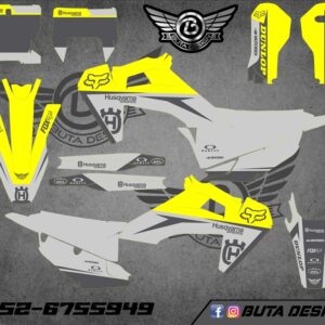 קיט מדבקות ל Husqvarna Enduro 2020-2023 Motocross 2019-2022 V128