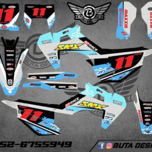 קיט מדבקות ל Husqvarna Enduro 2020-2023 Motocross 2019-2022 V129