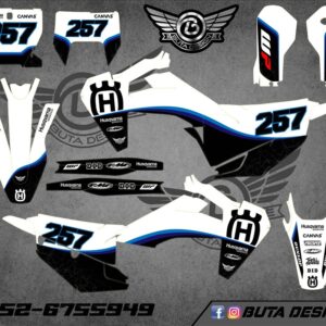 קיט מדבקות ל Husqvarna Enduro 2020-2023 Motocross 2019-2022 V141