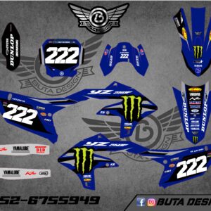 קיט מדבקות ל Yamaha YZF 450 2023-2024 YZF 250 2024 V35