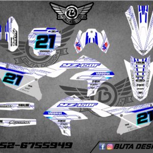 קיט מדבקות ל Yamaha YZF 450 2023-2024 YZF 250 2024 V27