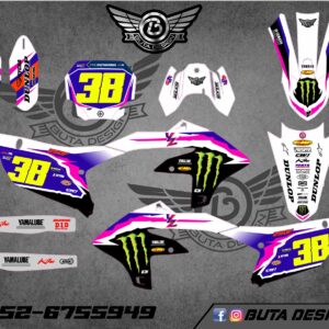 קיט מדבקות ל Yamaha YZF 450 2023-2024 YZF 250 2024 V31