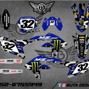 קיט מדבקות ל Yamaha YZF 450 2023-2024 YZF 250 2024 V34