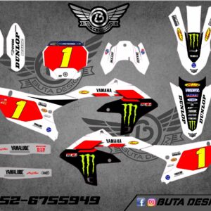 קיט מדבקות ל Yamaha YZF 450 2023-2024 YZF 250 2024 V36