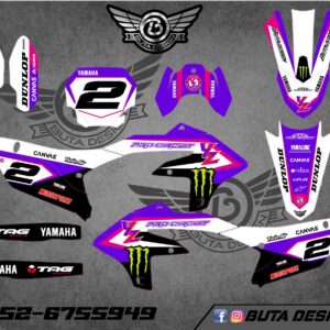 קיט מדבקות ל Yamaha YZF 450 2023-2024 YZF 250 2024 V37