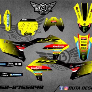 קיט מדבקות ל Yamaha YZF 450 2023-2024 YZF 250 2024 V38