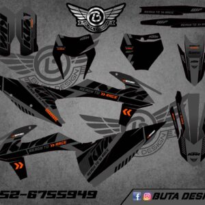 קיט מדבקות ל KTM SXF 2019-2022 EXC 2020-2023 V193