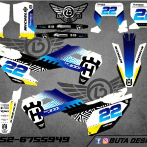 קיט מדבקות ל Husqvarna Enduro 2024 Motocross 2023-2024 V25