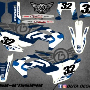קיט מדבקות ל Husqvarna Enduro 2024 Motocross 2023-2024 V26