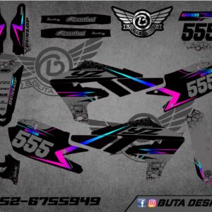 קיט מדבקות ל Yamaha YZF 450 2019-2022 YZF 250 2020-2023 V86