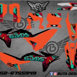 קיט מדבקות ל KTM SXF 2023-2025 EXC 2024-2025 V78